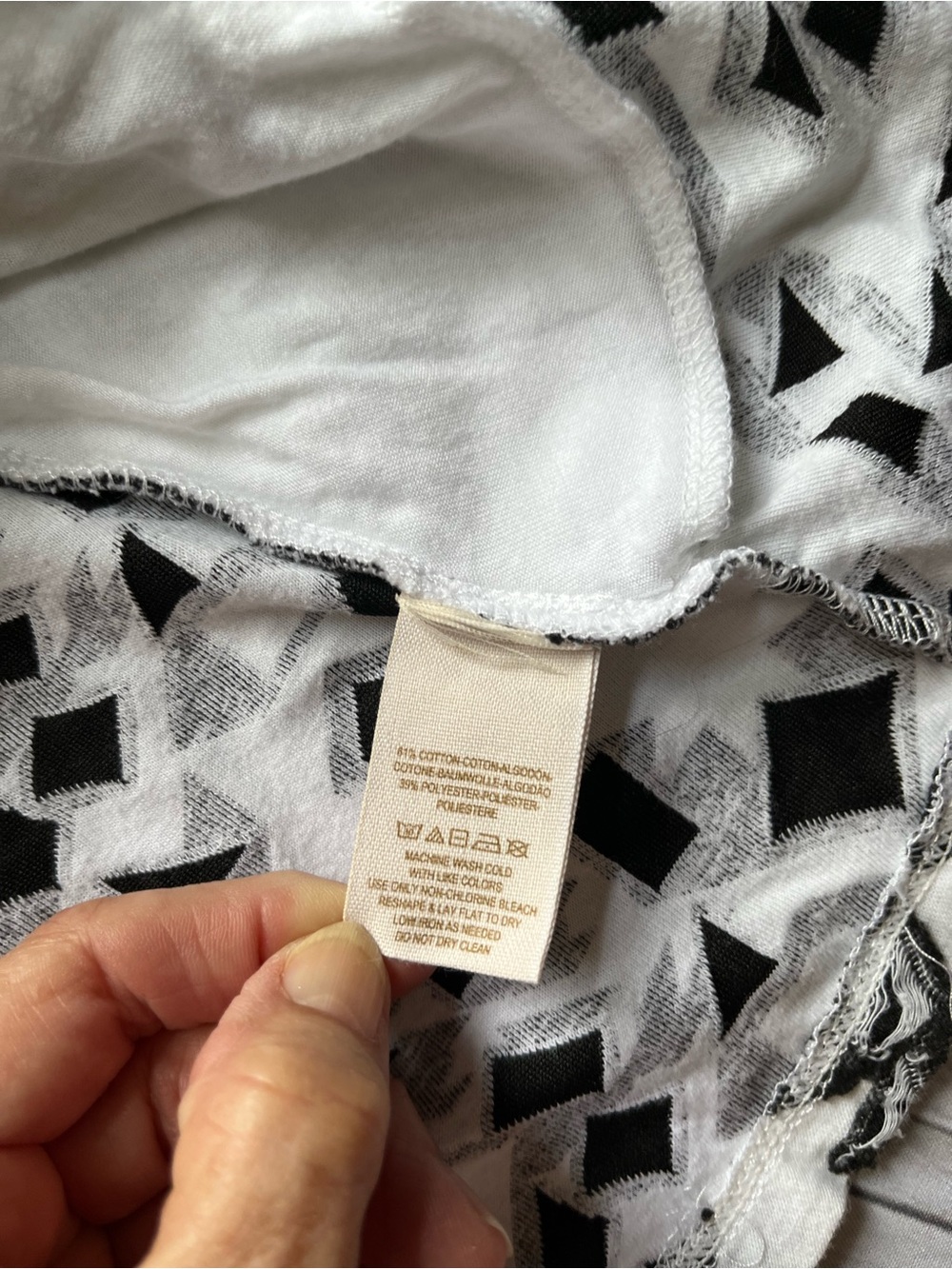 Free People black white distress halter fit & flare mini dress. Size small - Picture 6 of 15